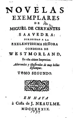 Cover of Novelas ejemplares
